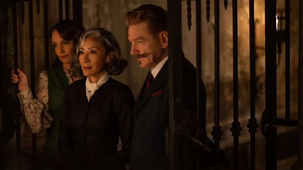 Gesehen: A Haunting in Venice (2023) - Zwecklose Ästhetik