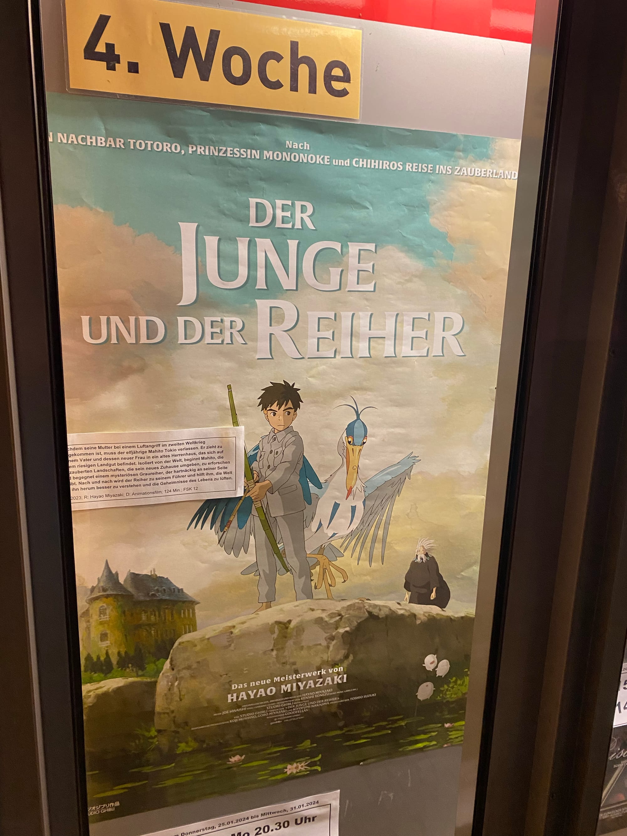 Kinotagebuch: The Boy and the Heron (2023)