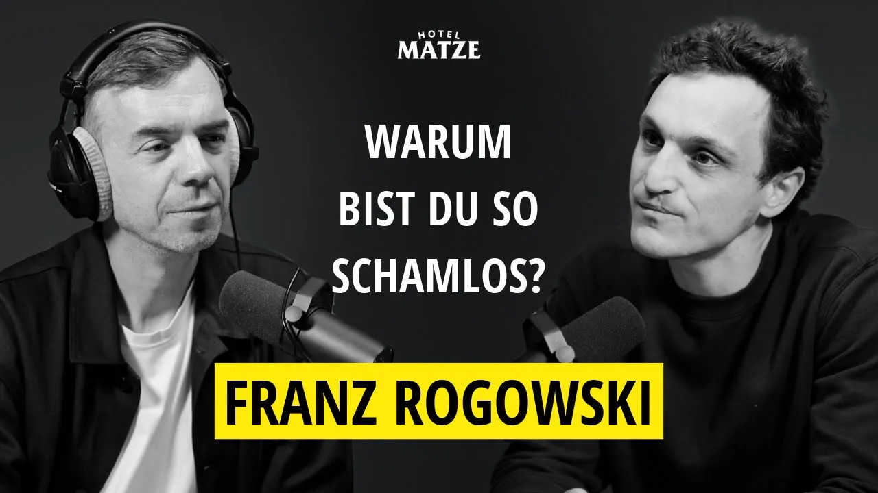 Franz Rogowski im Hotel Matze