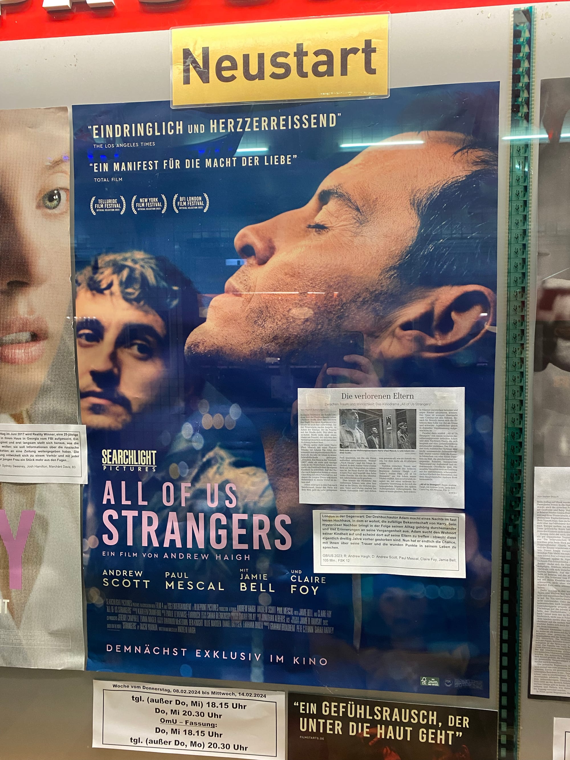 Kinotagebuch: All of Us Strangers (2023)