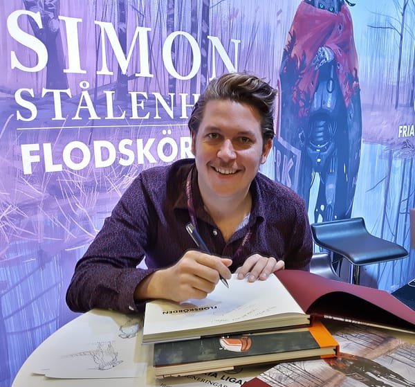 Simon Stålenhags Instagram-Account