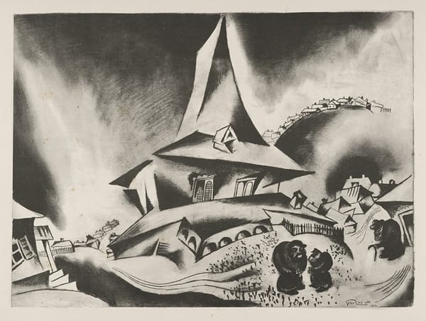 Die unheimlich schönen Lithografien vom jüdischen Leben vor den Pogromen im Ersten Weltkrieg