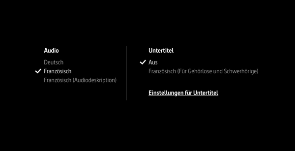 Artes Untertitel-Abfuck